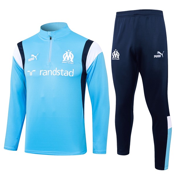 Sweatshirts Marseille 2024 Blau 2